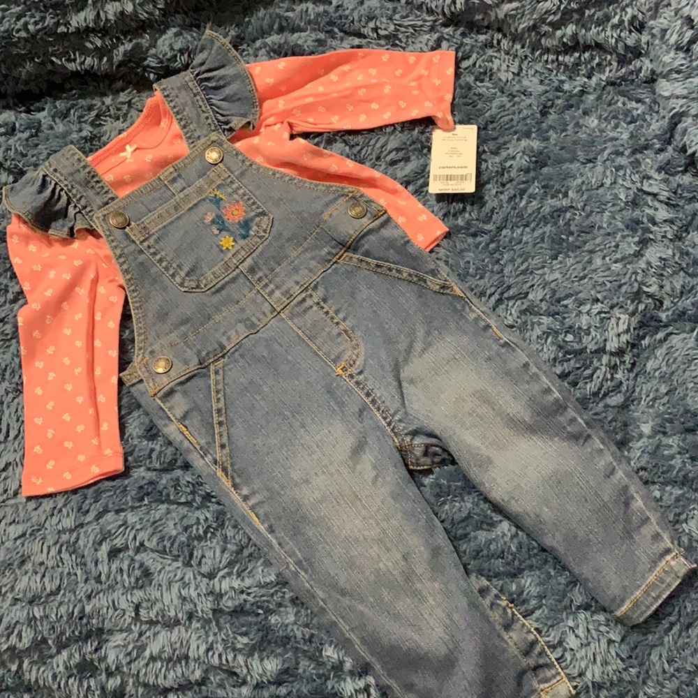 New with tags overalls set
